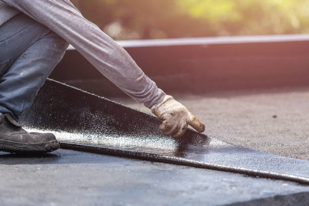 Rapid Vapor Barrier Installation response in Perrinton, MI by SJ Waterproofing Pros technicians